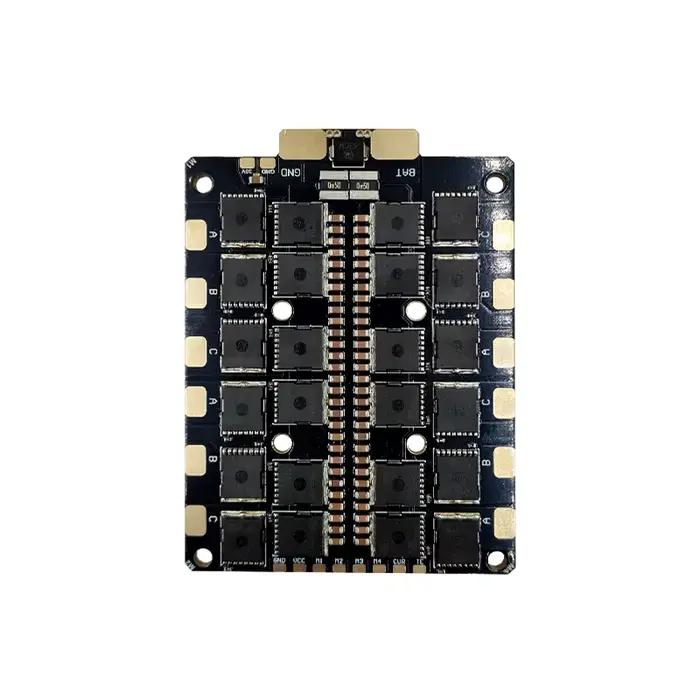 DAKEFPV 32-bit 12S 120A 4-en-1 ESC Stack de vol haute performance