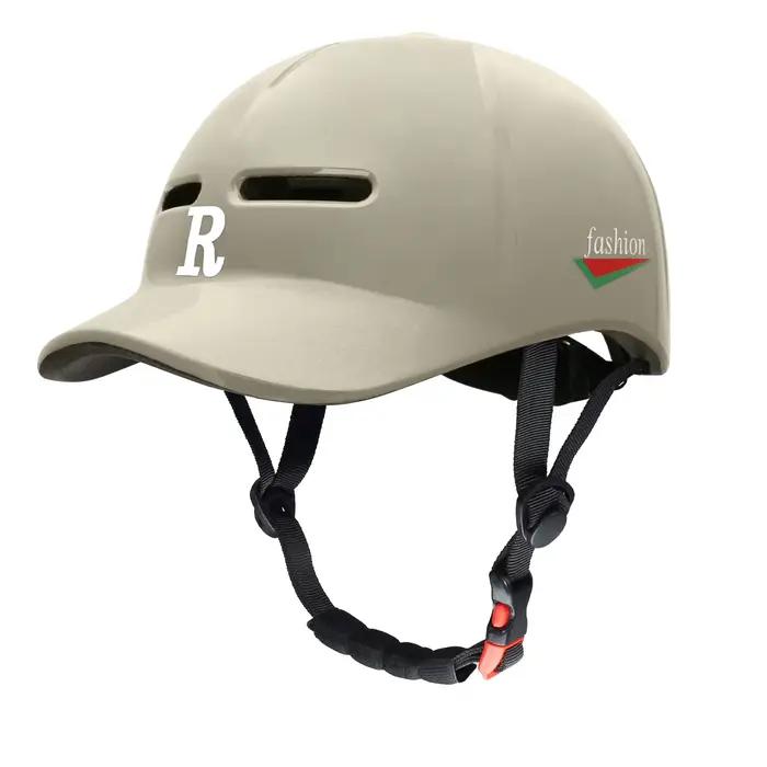 Casquette une pièce pour vélo récréatif, casque quatre saisons, Skateboard, patinage à roulettes, casquette de Baseball pour moto