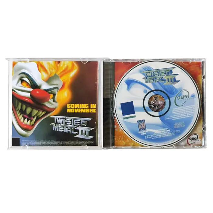 Disque de jeu PS1 Twisted Metal Series – Lecteur optique rétro pour console Station 2 – Pièces de jeu vidéo à lecture directe