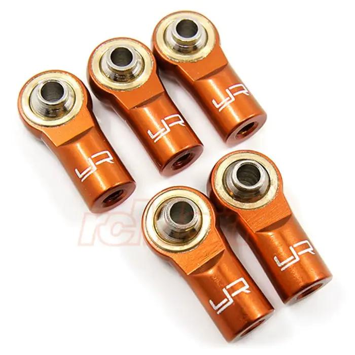 YEAH RACING ENDS DE TIGE EN ALUMINIUM M3 (5PCs) NOIR # YA-0550BK