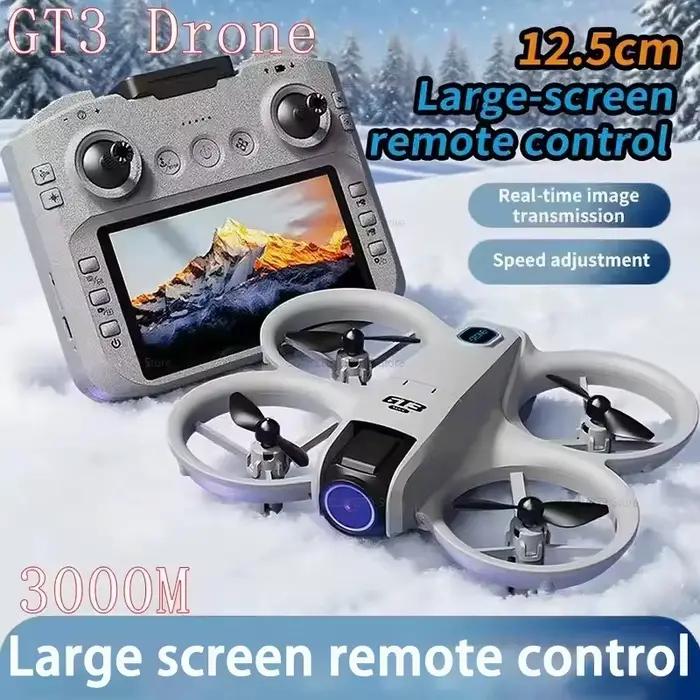 Original nouveau Drone GT3 8K GPS WIFI professionnel HD double caméra photographie aérienne télécommande HD avion quadrirotor UAV jouets