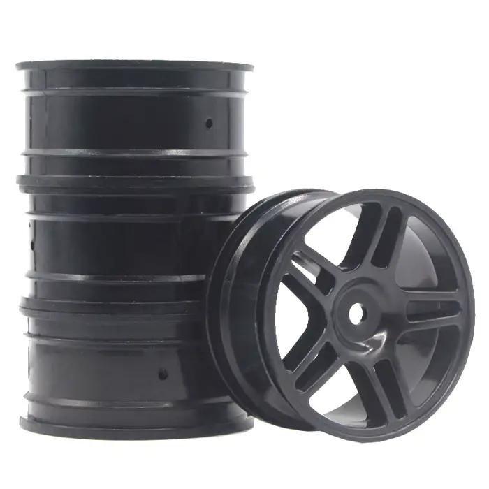 Jante de roue en plastique adaptée à la voiture de course sur route HPI HSP RC modèle 1:10 pour HSP 94123/94122/94103/D4/D3