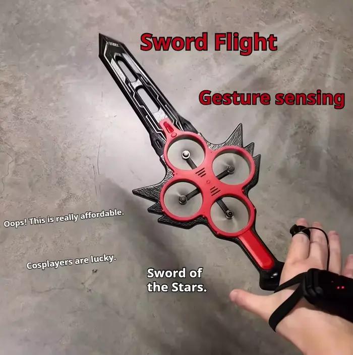 Drone épée volante RC pour adultes, 3 vitesses télécommandées, flips à 360°, résistance aux chutes, occasions spéciales pour hommes adolescents et adultes