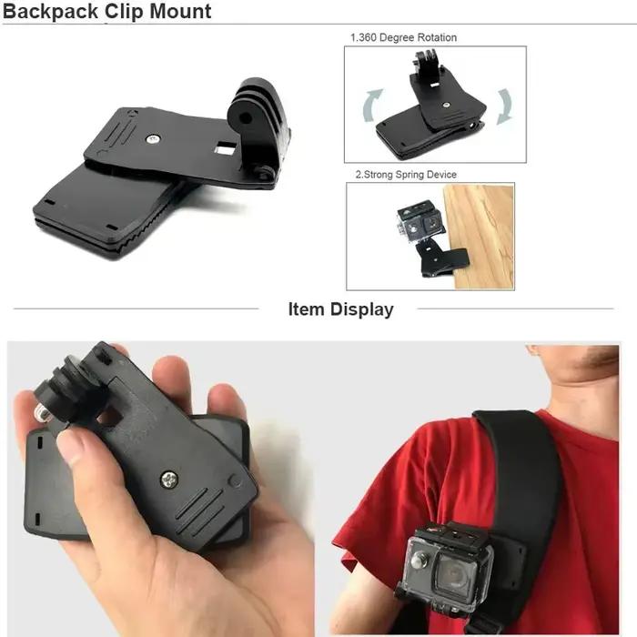 Kit d'accessoires de caméra d'action 14 en 1