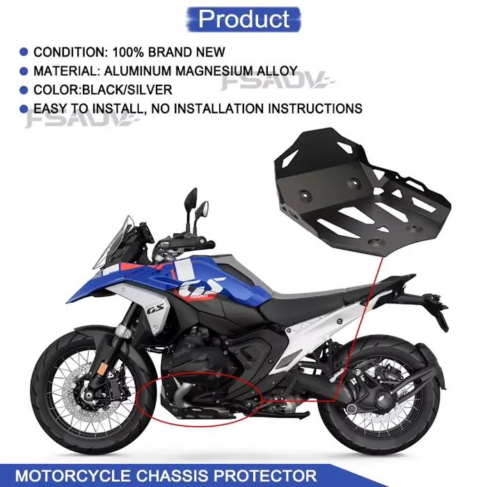 Couvercle de Protection de Moteur de Moto BMW R1300GS RlingGS R 1300 GS R 1300GS 2024 2025, Plaque de Protection de Châssis