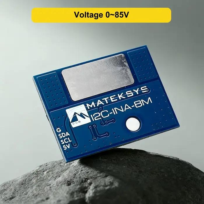 MATEK Mateksys I2C-INA-BM MONITEUR DE PUISSANCE I2C ULTRA-PRÉCIS pour drone RC FPV
