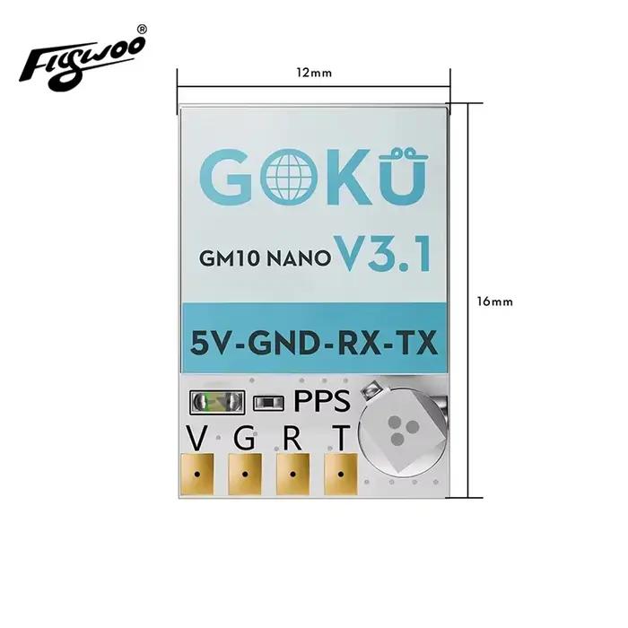FLYWOO GOKU GM10 Nano V3.1 GPS pour drone de style libre de course FPV