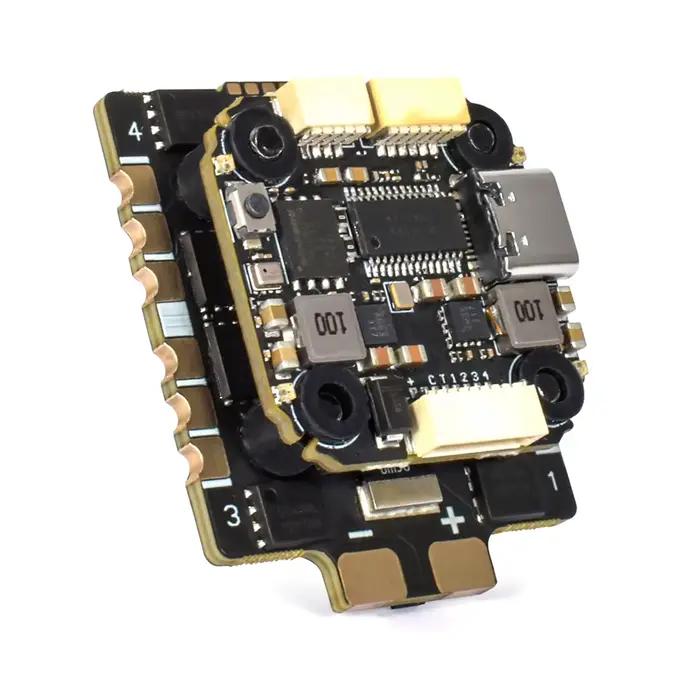 Module de contrôle de vol F722 Mini Flight Stack pour drones de course FPV avec gyroscope et baromètre pour performances aériennes exceptionnelles
