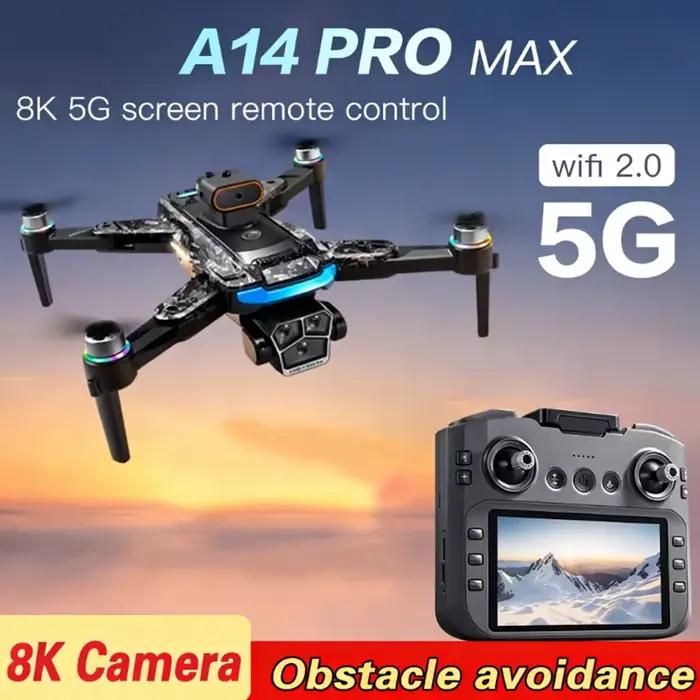 Drone GPS A14 Pro Max 2026 avec contrôle par écran