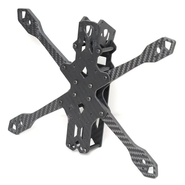 Châssis de drone FPV en fibre de carbone de 5 pouces compatible avec SWAN Aurora 220 mm pour la construction de quadricoptères de course haute définition
