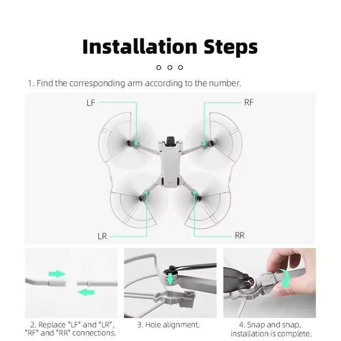 BRDRC – protection d'hélice pour Drone DJI Mini 3 /3 Pro