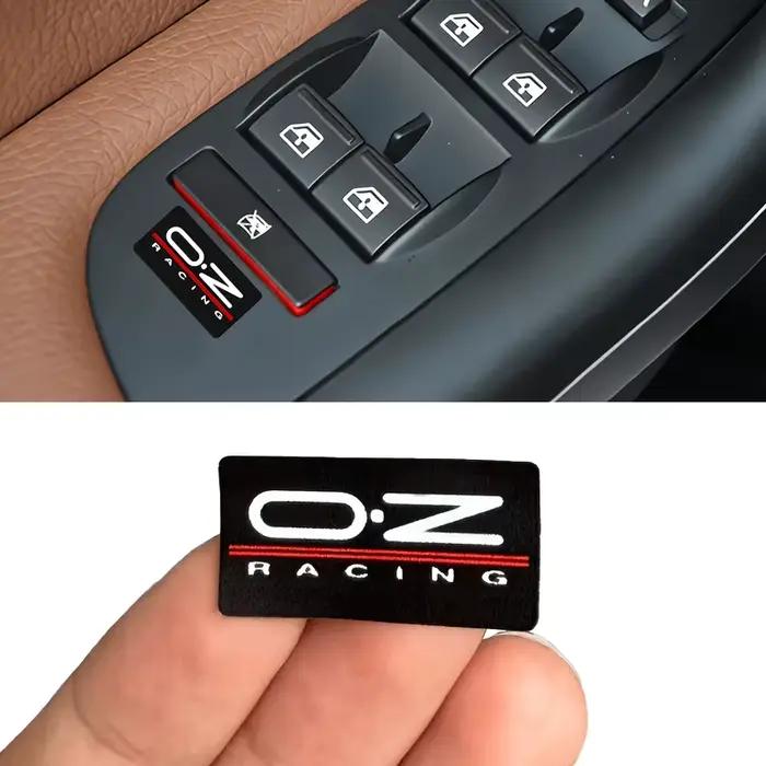 Autocollants en vinyle avec logo OZ RACING pour voiture, décalcomanies décoratives pour l'intérieur des aérations de voiture, pour tous les véhicules