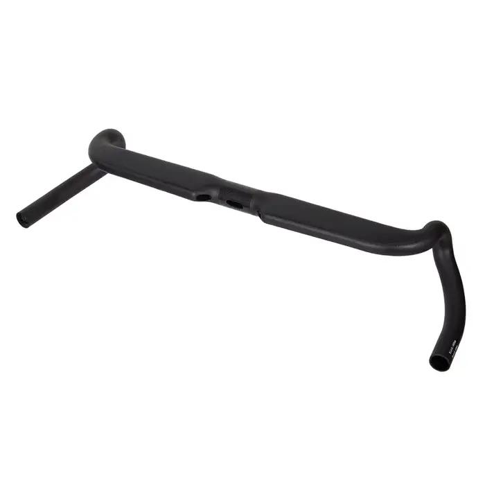 Guidon de vélo de route en gravier de carbone, câblage entièrement caché, ultraléger mat, grande barre évasée, 340mm, 380mm, 420mm, 460mm, fibre P