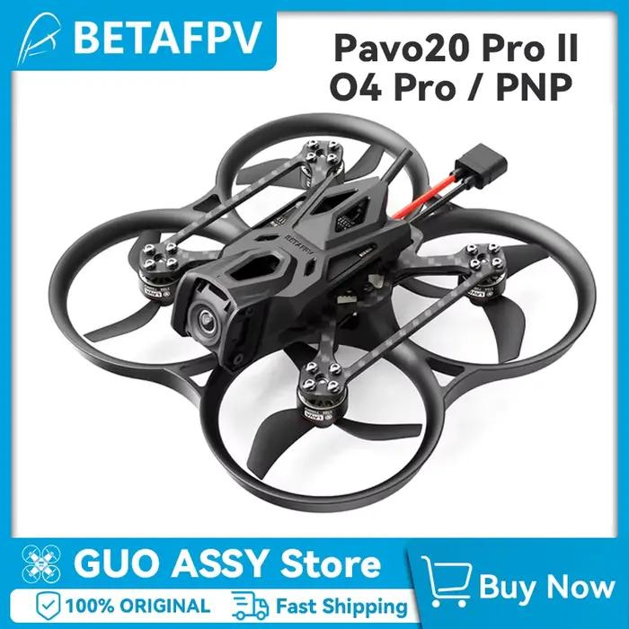 BETAFPV Pavo20 Pro II O4 Pro Version/Version PNP 2025 Nouveau drone quadrirotor Whoop sans balais