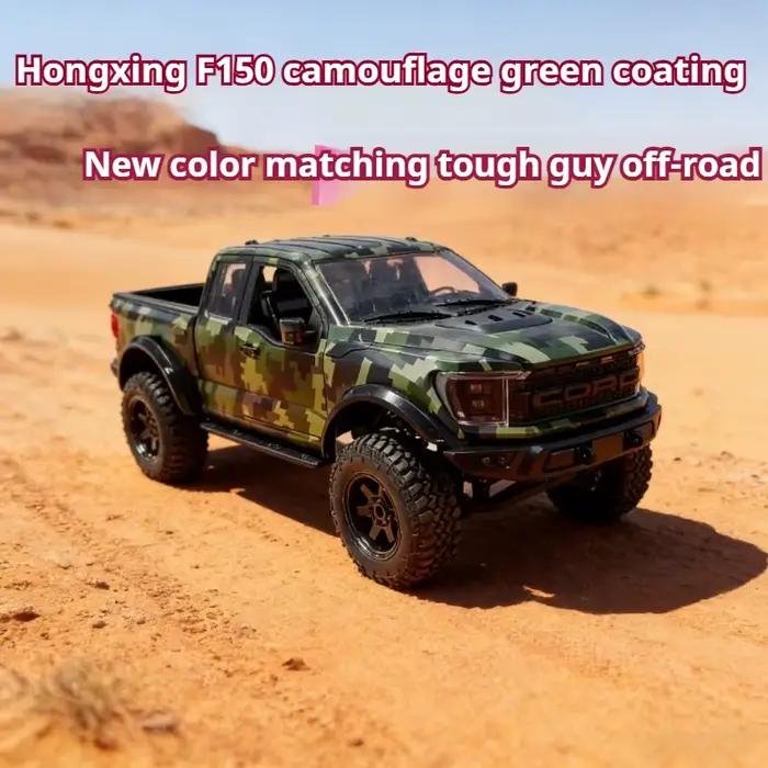 Voiture RC Hongxing Raptor F150 1:12 4x4 Hstar F150 Crawler RC avec engrenages entièrement métalliques, véhicule tout-terrain à l'échelle réelle pour l'escalade, jouets