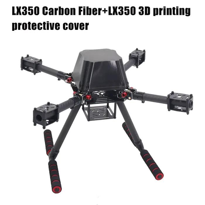 Châssis de drone avec couvercle de protection pour multicoptère RC 4 axes