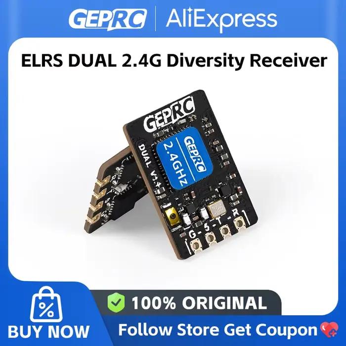 Récepteur de diversité ELRS DUAL 2.4G ExpressLRS 2.4G