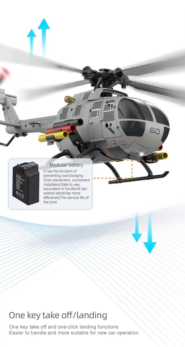 JJRC C186S 2.4G Drone modèle hélicoptère sans balais à flux optique