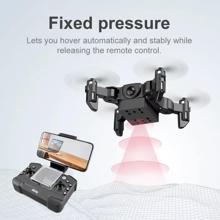 4DRC V2 Mini Drone Hélicoptère Pliable avec Caméra HD, Vol Stabilisé, Prêt à L'Emploi Pour Occasions Spéciales