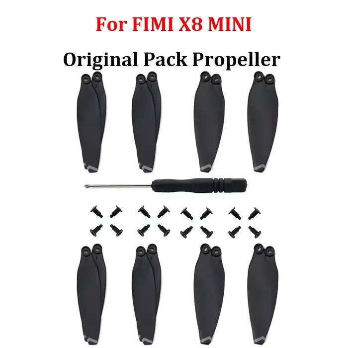 Nouvelles hélices okoumé pour drone FIMI X8 MINI ailes pliables en gris ou vert pour pièces de rechange drone photo vols silencieux et précision