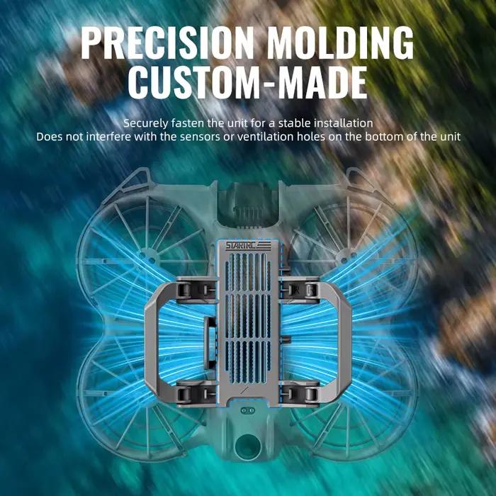 Train d'atterrissage pliable pour drone DJI NEO 2 accessoire de drone léger style traîneau pour protection optimale et prise de vue aérienne occasions spéciales