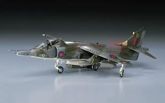 Hasegawa 00236 modèle d'avion 1/72 britannique Harrier Royal Air Force attaque tactique