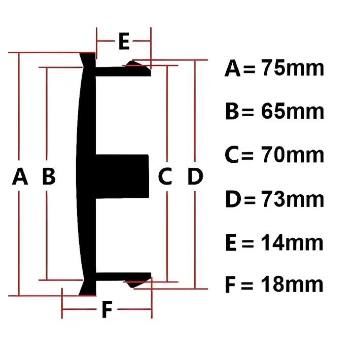 4 pièces rayons course Logo emblème Badge voiture roue Center casquettes 75MM 70MM roues moyeu capuchon jante enjoliveurs cache-poussière remplacer accessoires de voiture