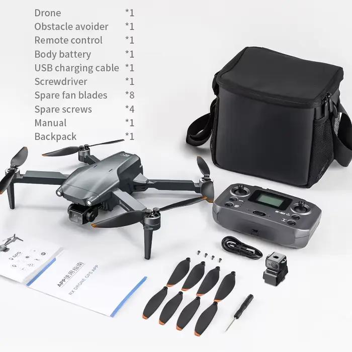 Drone L600 Pro Max avec retour automatique (faible batterie/absence de signal)