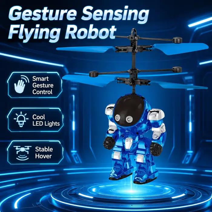 Robot Mech Warrior volant commandé par gestes – Mini drone