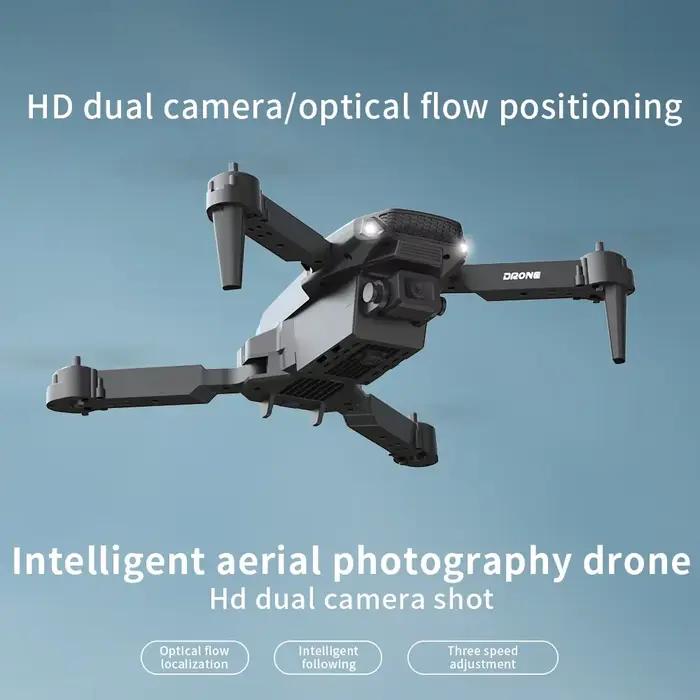 Drone RC professionnel E88 2025 HD 4K avec caméra grand angle