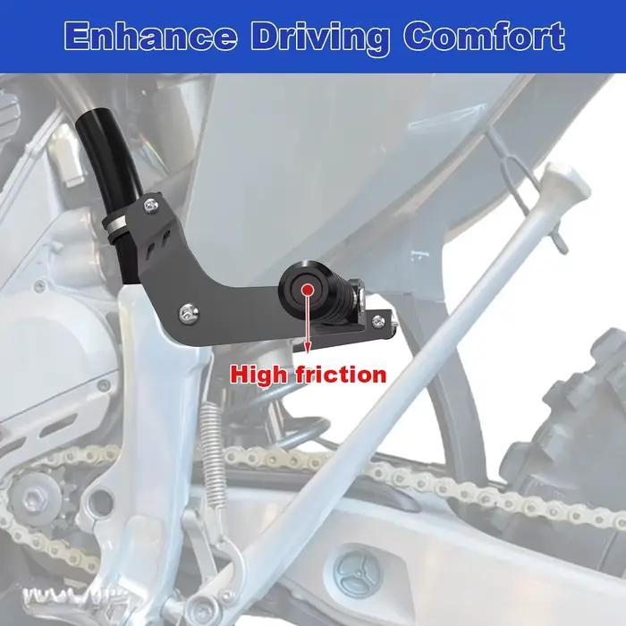 Repose-pieds pliables en acier pour passager de moto Stark Varg MX, EX & SM 2024 2025 2026
