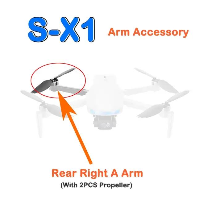 Bras de moteur d'origine pour Drone RC Quadcopter S-X1