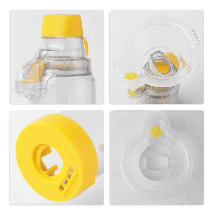 Nébuliseur tasse inhalateur bouteille asthme inhaler chambre automiseur entretoise brume stockage compresseur réservoir atomiseur masque enfants adultes