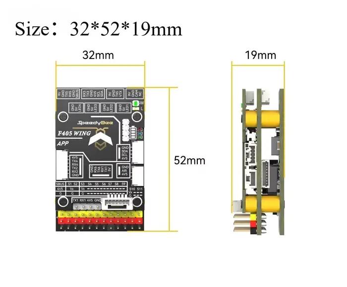 Contrôleur de vol Speedybee F405 Wing APP FC