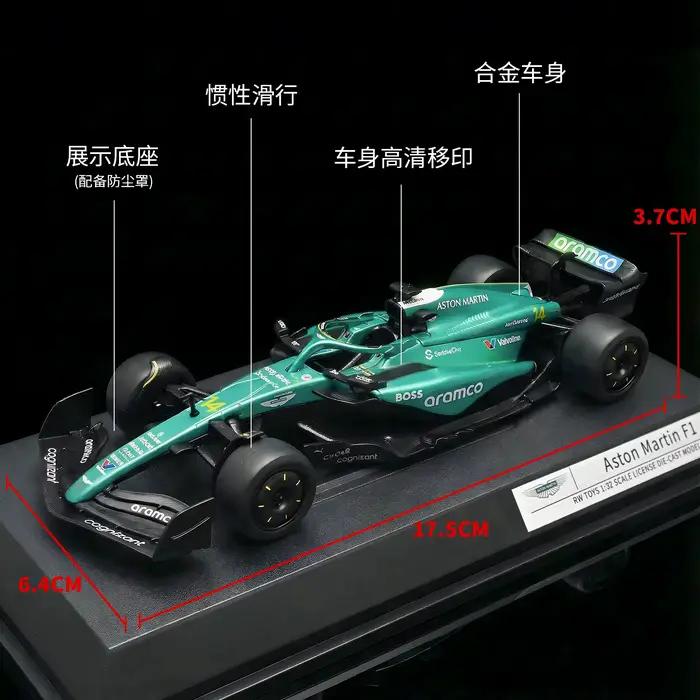 1:32 2024 F1 Aston Martin AMR23 Fernando Alonso No.14 #4 Super voiture de course alliage métal moulé sous pression modèle voiture enfants jouet voiture présent