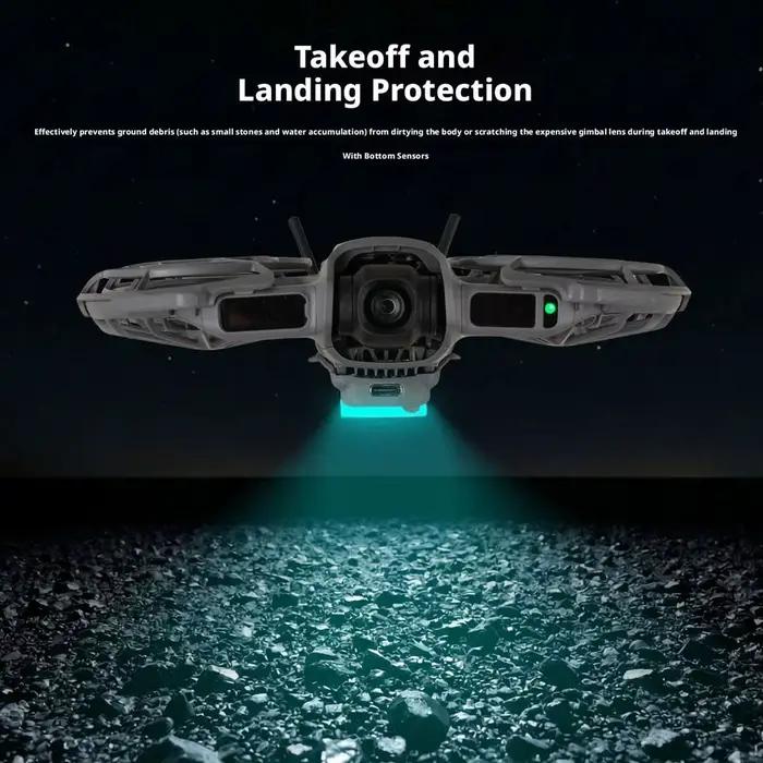 Projecteur pour drone DJI Neo 2 avec trépied vibrant et réglable en hauteur pour la photographie aérienne