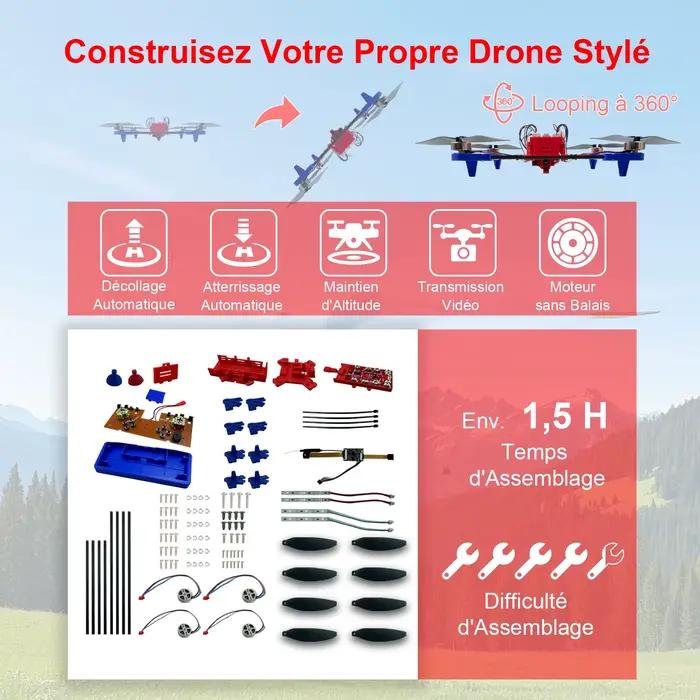 Kit DIY de drone quadricoptère