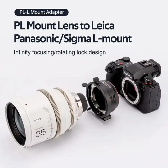 Adaptateur d'objectif Viltrox PL-L