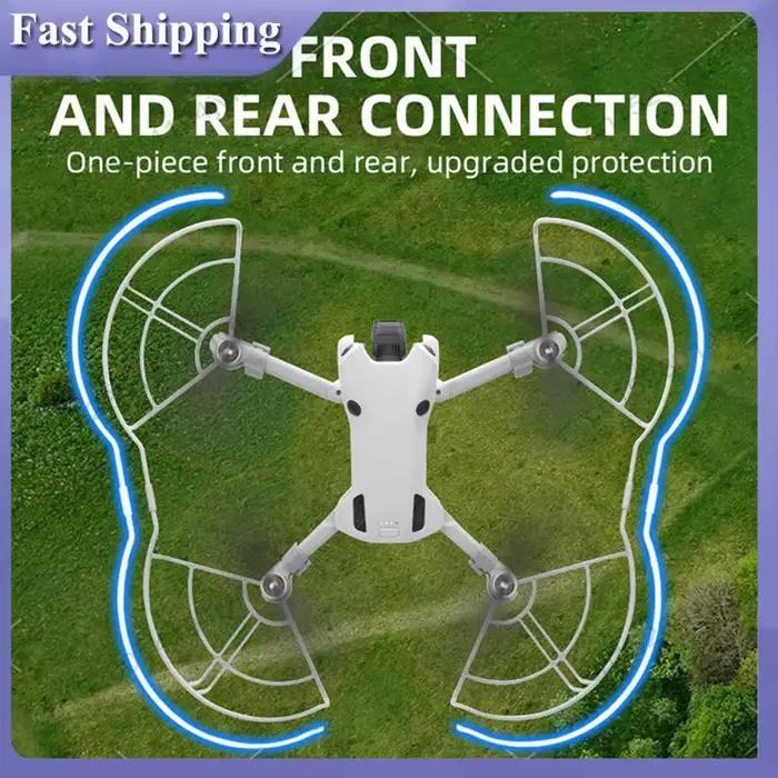Gardes d'Hélice en PC Protégeant le DJI Mini 4 Pro Occasions Spéciales Sécurité Vol Drone Accessoire Protection Praticité
