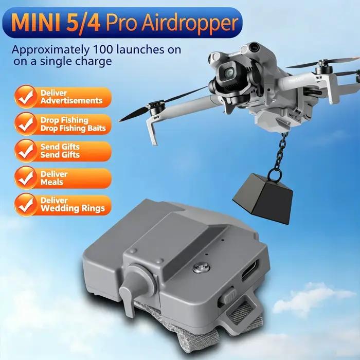 Système de largage Airdrop Mini 4 Pro pour drone DJI Mini 5 Pro