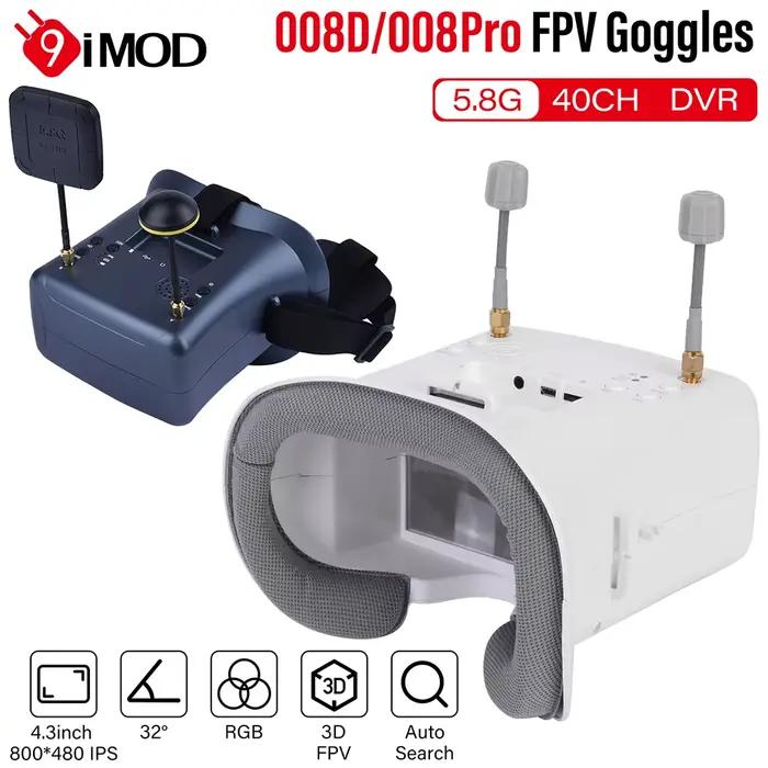 9IMOD 5.8G FPV VR lunettes 008D 008DPRO FPV
