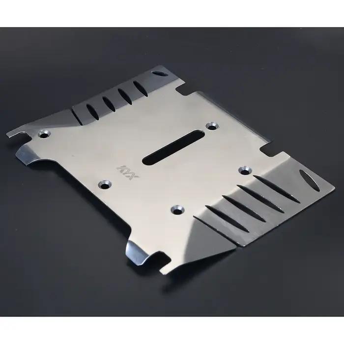 KYX Racing – plaque de dérapage centrale en acier inoxydable