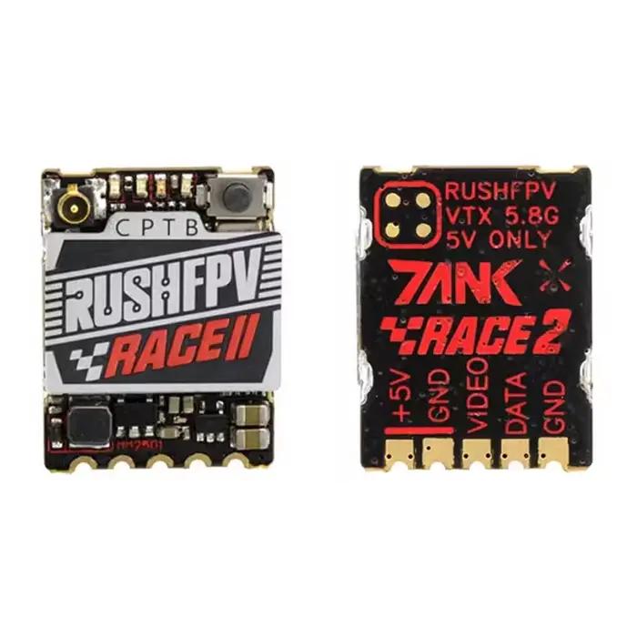 Nouveau RushFPV Race2 5.8GHz FPV VTX 48CH Émetteur Vidéo 5V TBS SmartAudio 2.1 SMA pour Drone de Course FPV 2026