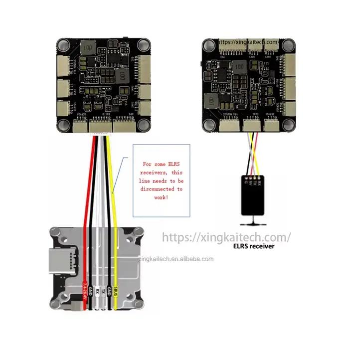 Elrs F405 V3 F4 V3S contrôle de vol FC Support BetaFlight/INAV BLS-50A/60A 4in1 ESC pile pour RC FPV Drone avion quadrirotor