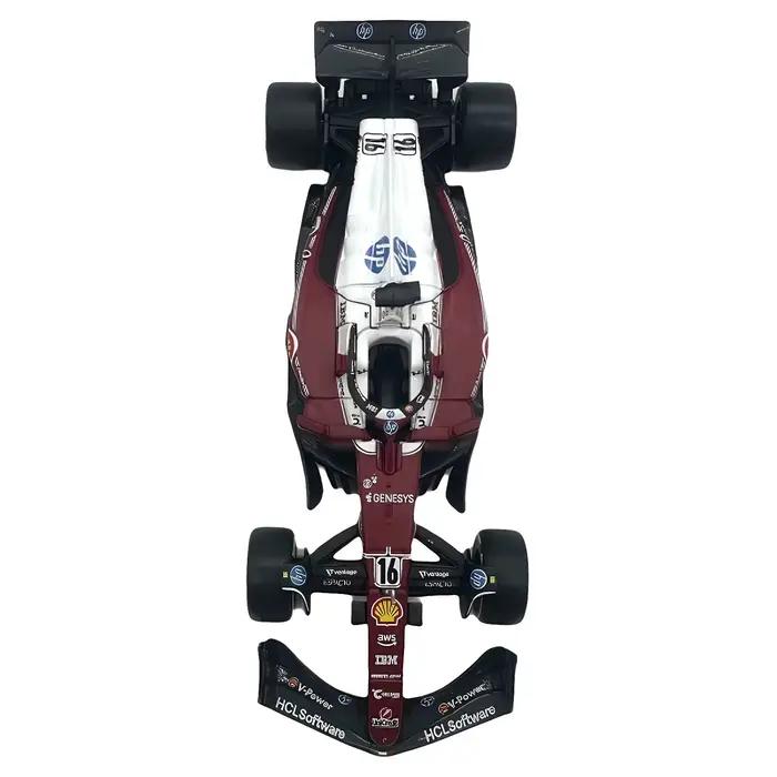 Bburago 1:43 Ferrari Sf25 Sf 25 # 16 # Modèle de voiture de course F1 en alliage moulé sous pression 44 Monza Leclerc Hamilton, jouet de collection, ornement, cadeau