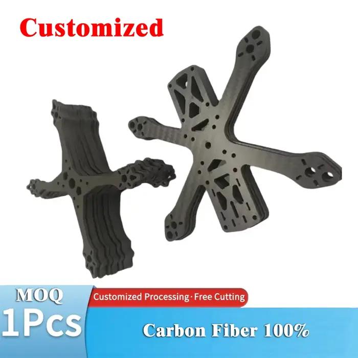 Pièces en fibre de carbone pour châssis de drone FPV