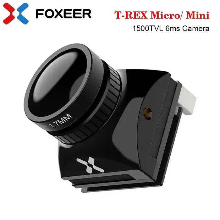 FOXEER T-REX Micro/Mini 1500TVL 6ms caméra 0.001Lux Super OSD WDR 4:3 16:9 PAL/NTSC commutable temps complet pour Drone RC FPV