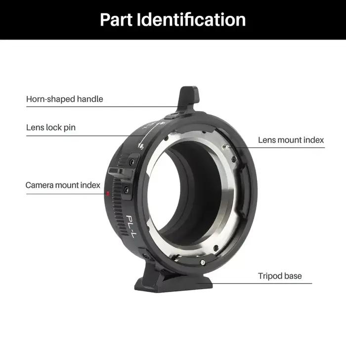 Adaptateur d'objectif Viltrox PL-L
