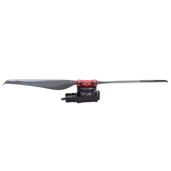 Flycolor FOC F8 5-12S moteur de puissance haute poussée ESC 3095 hélice pliante 35/40mm Tube en carbone charge utile Drone agricole UAV