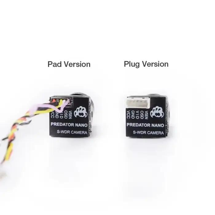 Caméra FPV Foxeer Predator Nano V5 2 pouces Super WDR OSD 4ms à faible latence
